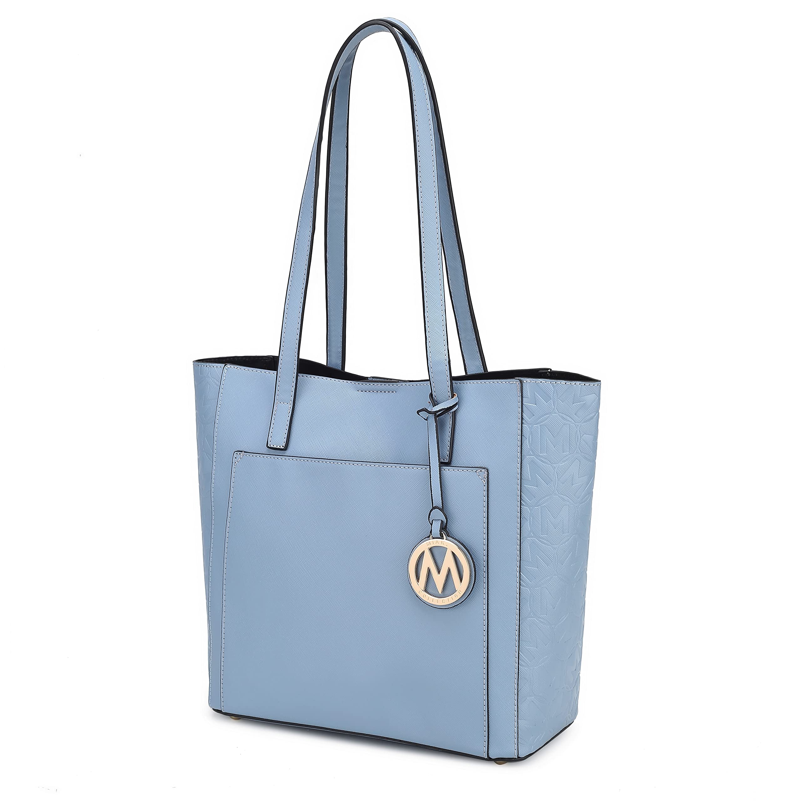 MKF Collection Tote Bag for Women, vegan Leather Large Top Handle Handbag Fashion Shoulder Bag Purse By Mia K