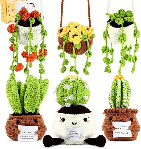 Kit de ganchillo para principiantes para adultos, kit de ganchillo para principiantes con video tutorial paso a paso, suministros para tejer