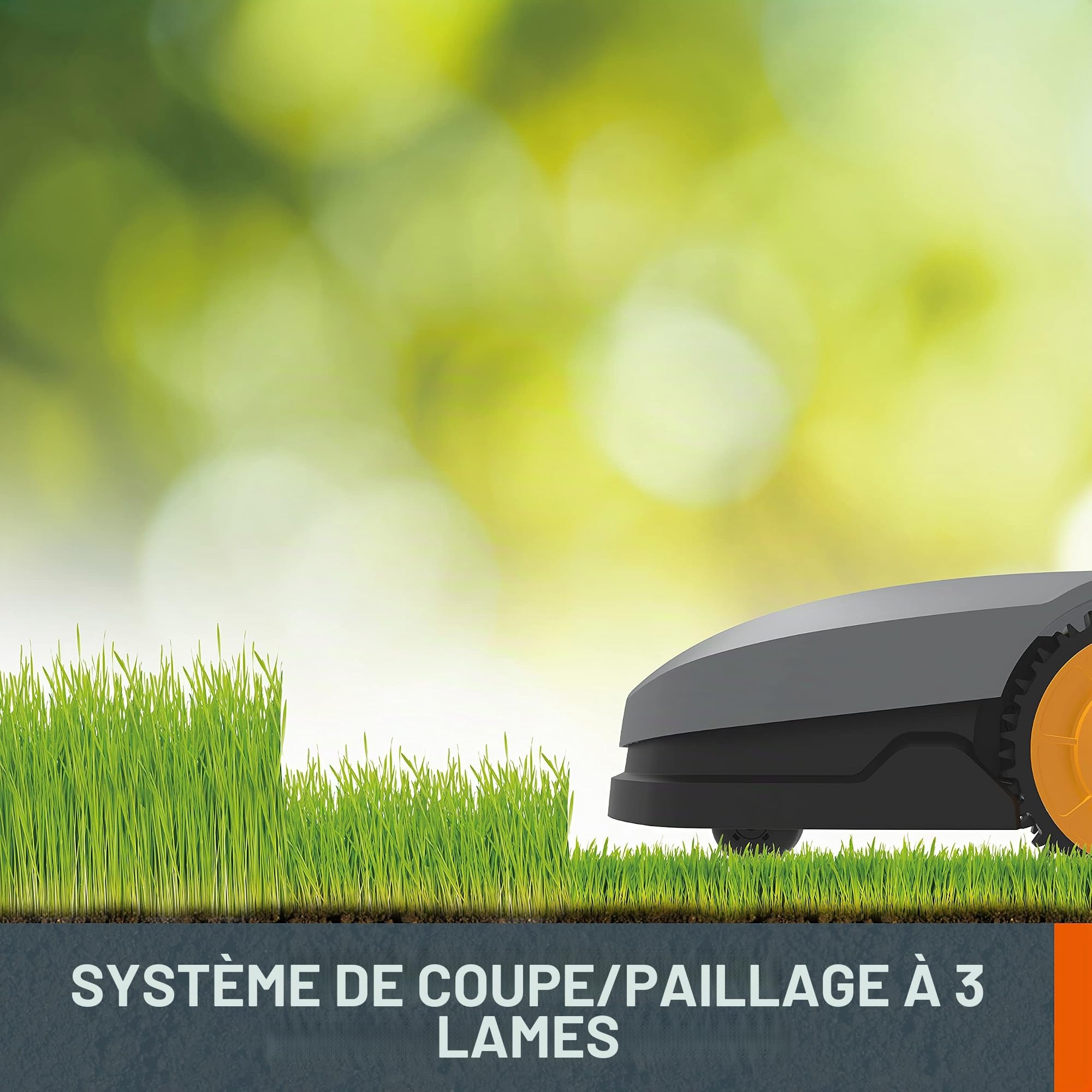 Tondeuse Robot sans Fil jusqu'à 400m² LANDXCAPE LX796