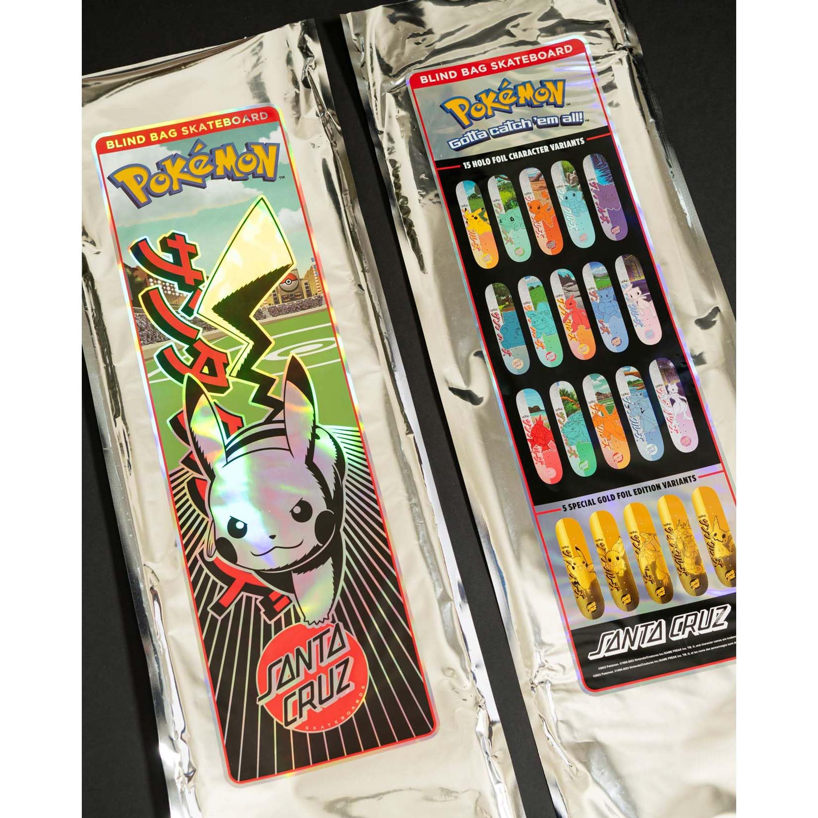 未開封 POKEMON SANTA CRUZ POKEMON BLIND BAG Amazon.com: Santa Cruz Pokémon Blind Bag 8.0in x 31.6in