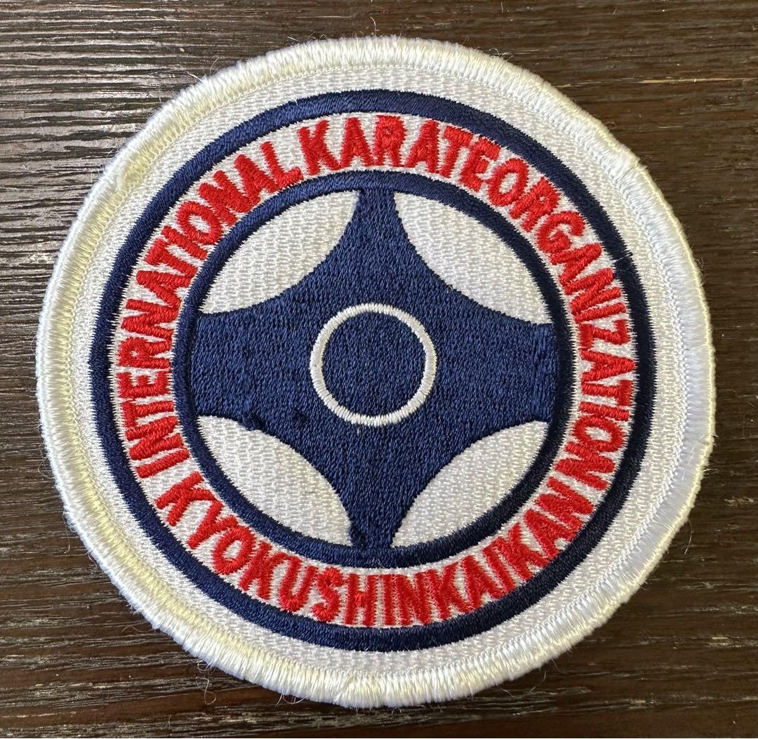 Amazon.co.jp: 当時物 極真會 刺繍 ワッペン パッチ 極真会館 極真空手 