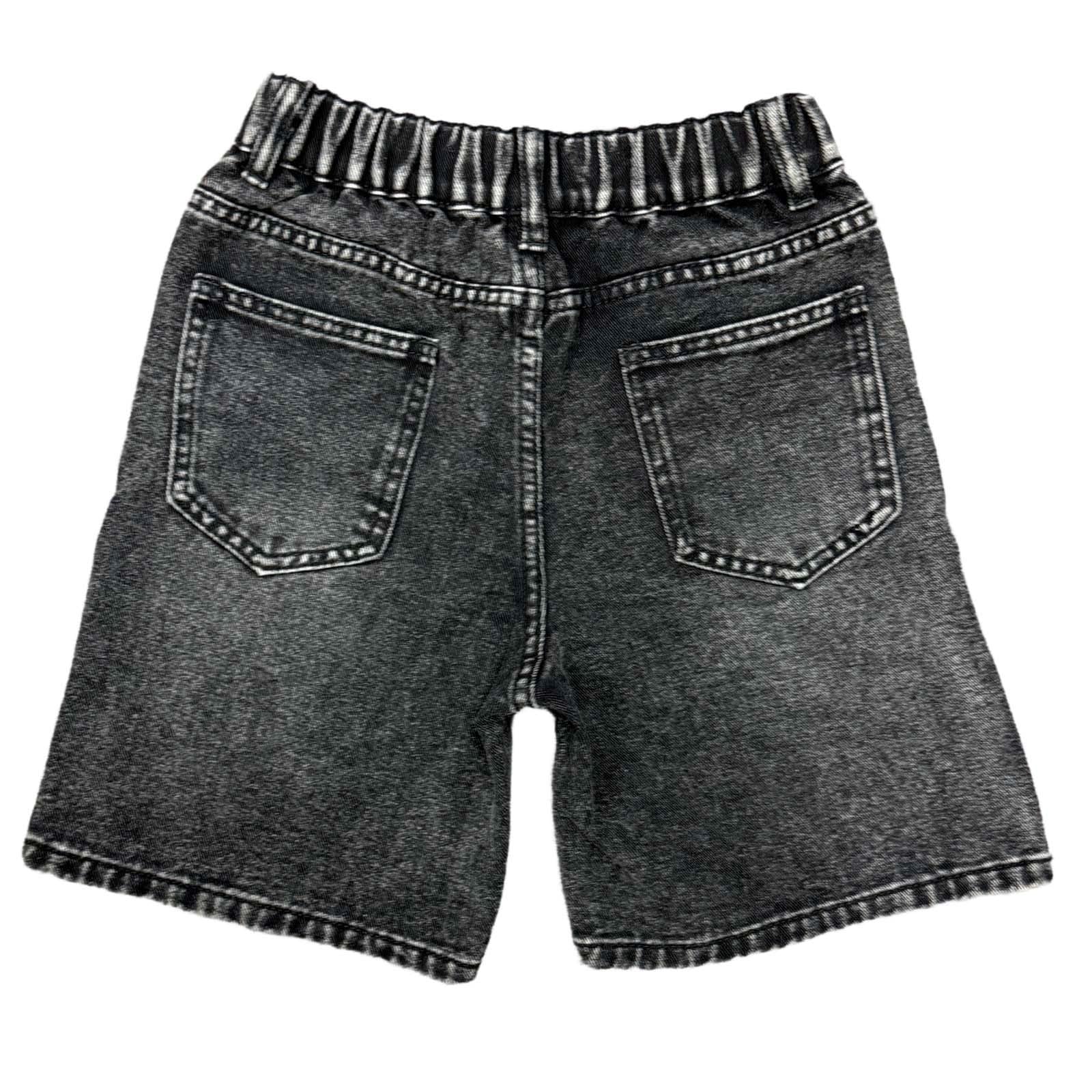 Pantalones Cortos para niñas Chica Pantalón de Mezclilla Ancho Pantalones Cortos con Falda fluida Longitud a la Rodilla Ropa Deportiva cómoda Cintura elástica Ropa para niños