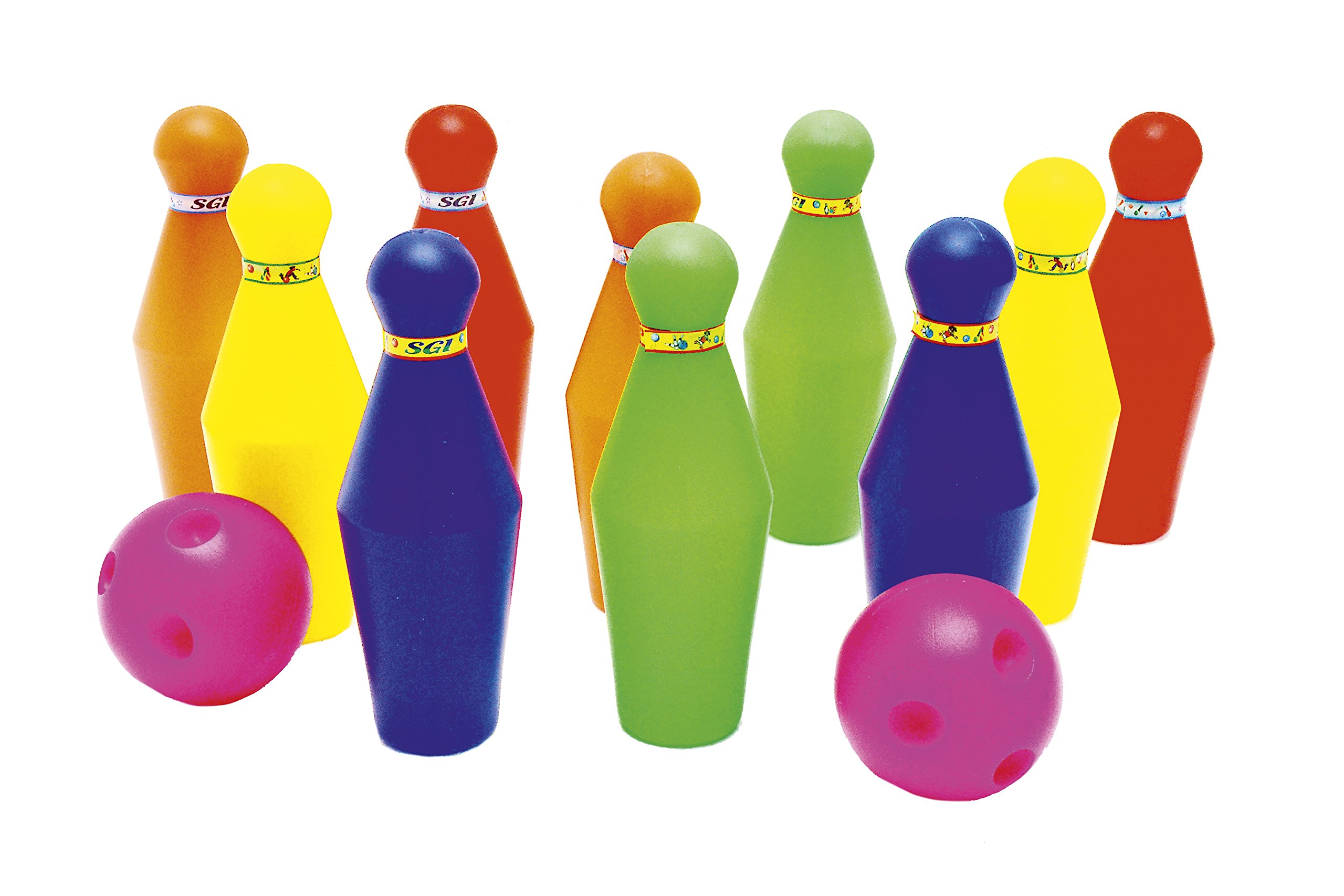 Negi Plastic S.G. Bowling Pin Small,Multicolor