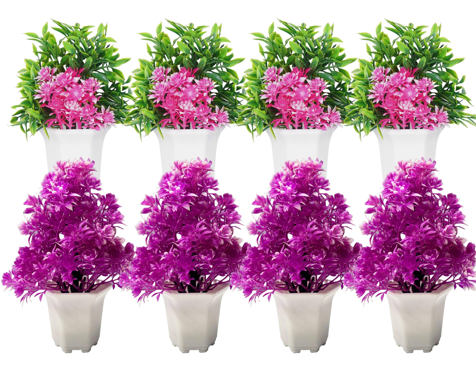 Dekorly Multicolor Wild Artificial Flower Plants Hexa Pot | Faux Flower Plant for Home Office Decor | Tabletop and Desk Decoration | Artificial Flower for Balcony Decor (Height : 17CM, Multi-F) (B0CSDKGBTY) Amazon Price History, Amazon Price Tracker