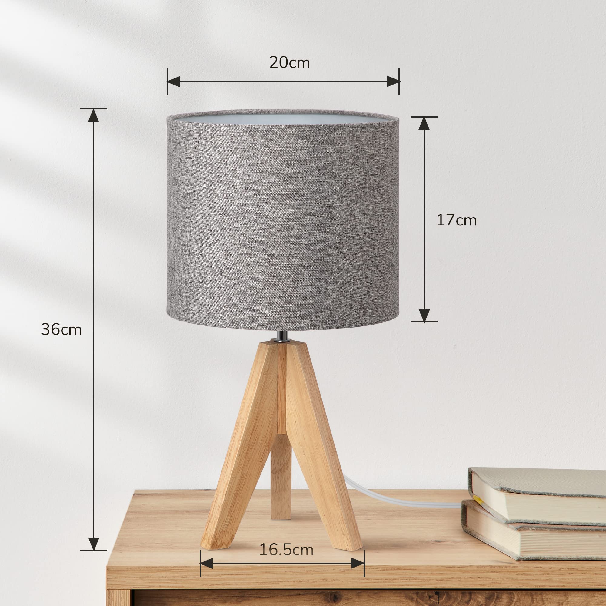 EDISHINE lampy stołowe lampki nocne DHLTL05M