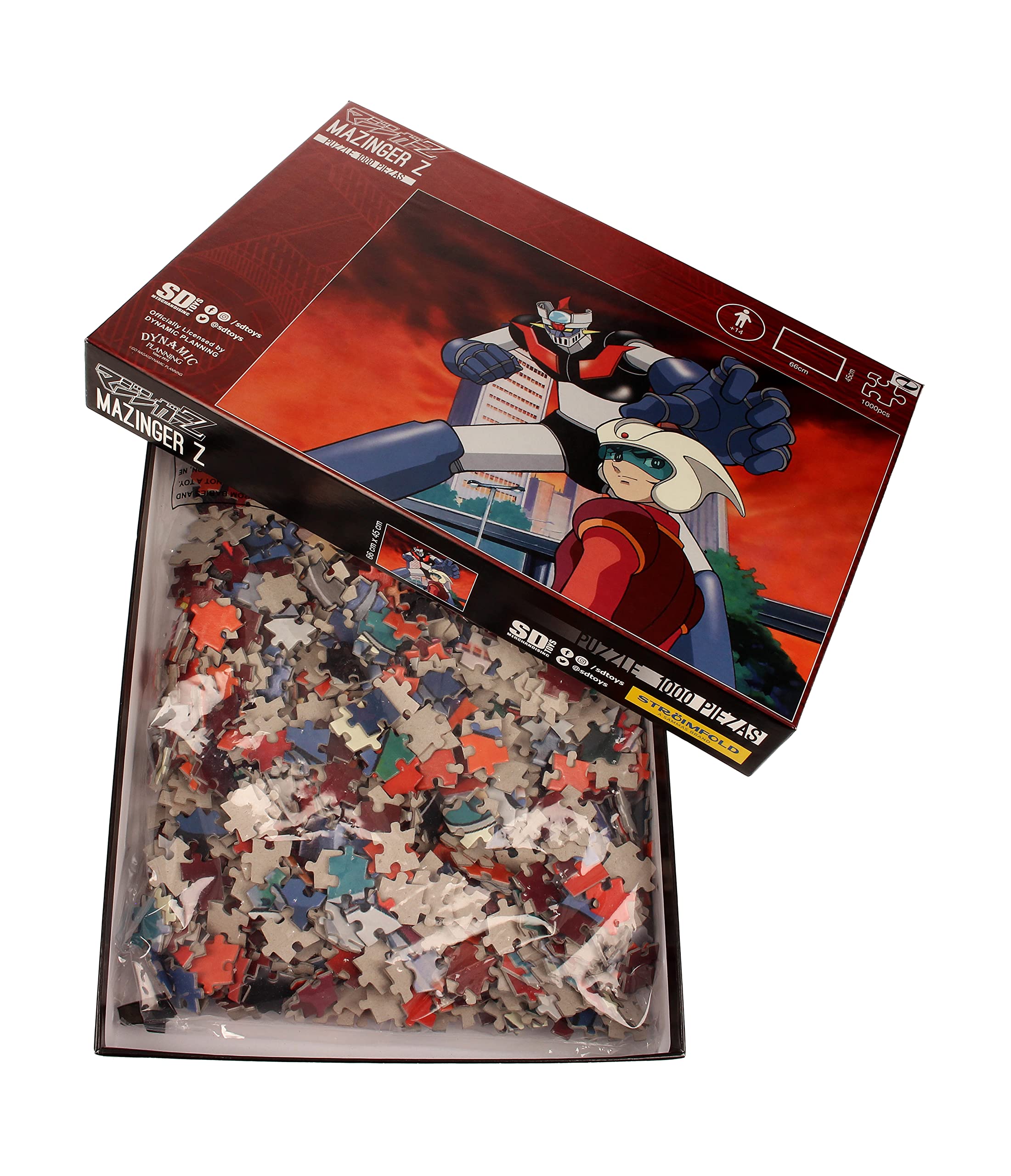 マジンガーZ  マジン・ゴー　artbox ジグソーパズル　1000ピース Amazon | マジンガーZ マジン・ゴー artbox ジグソーパズル 1000