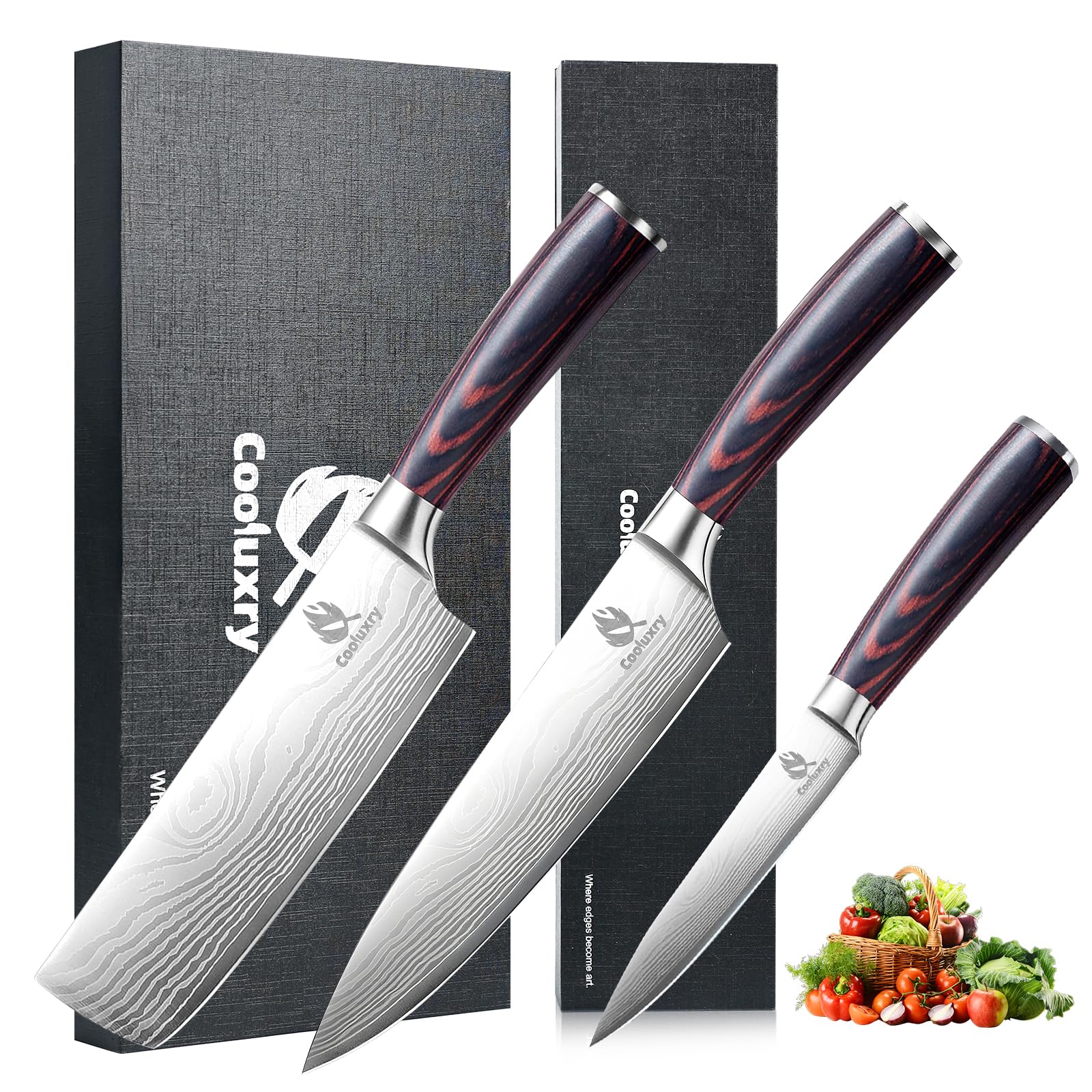 Chef Knife, 8 Inch Sharp Kitchen Knife,Professional Kitchen Knives — Amazon image 11