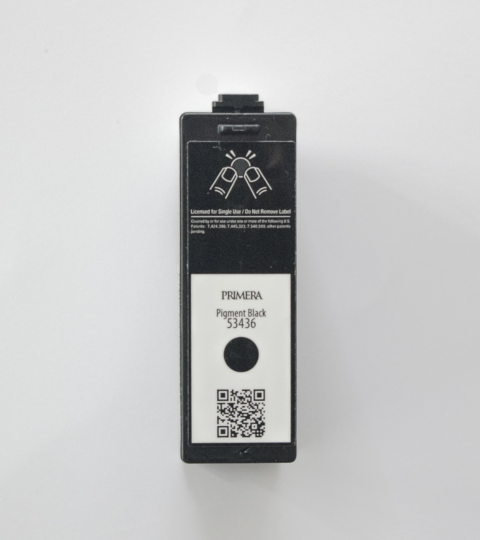 Primera High Yield Pigment Black Ink Cartridge (53436) for LX900 RX900 Color Label Printers Ink