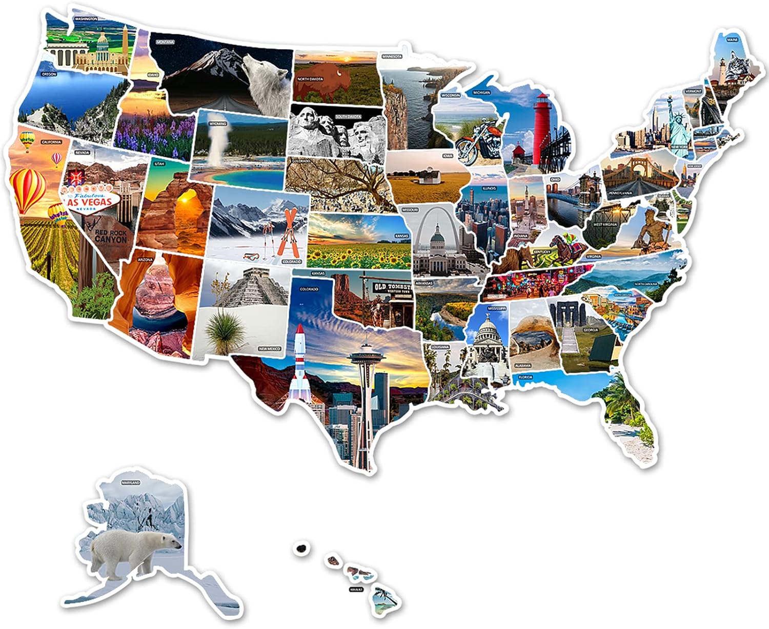 Amazon com United States Map Sticker - 81VJ6XI0aGL. AC SL1500
