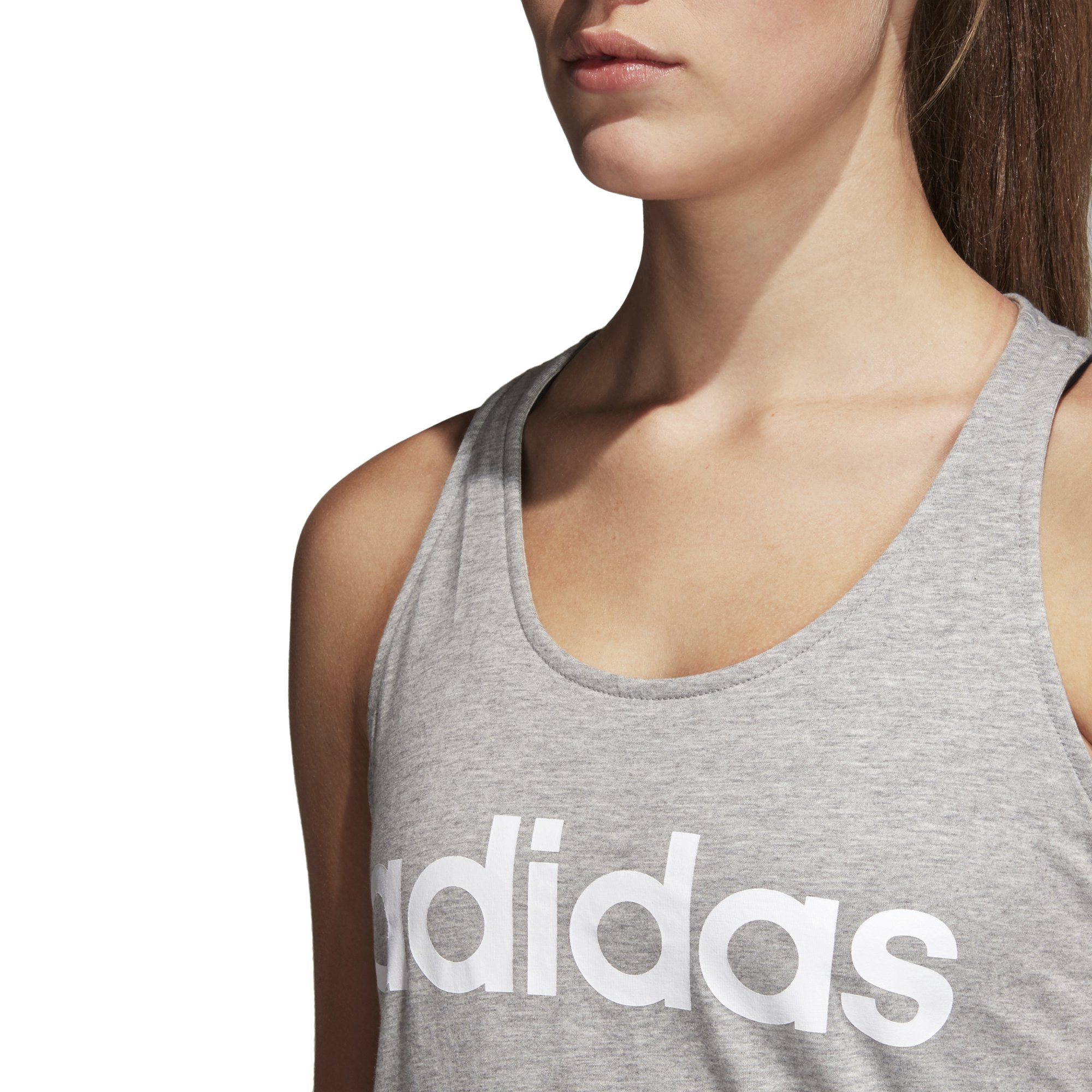 adidas women's essentials linear loose tank top