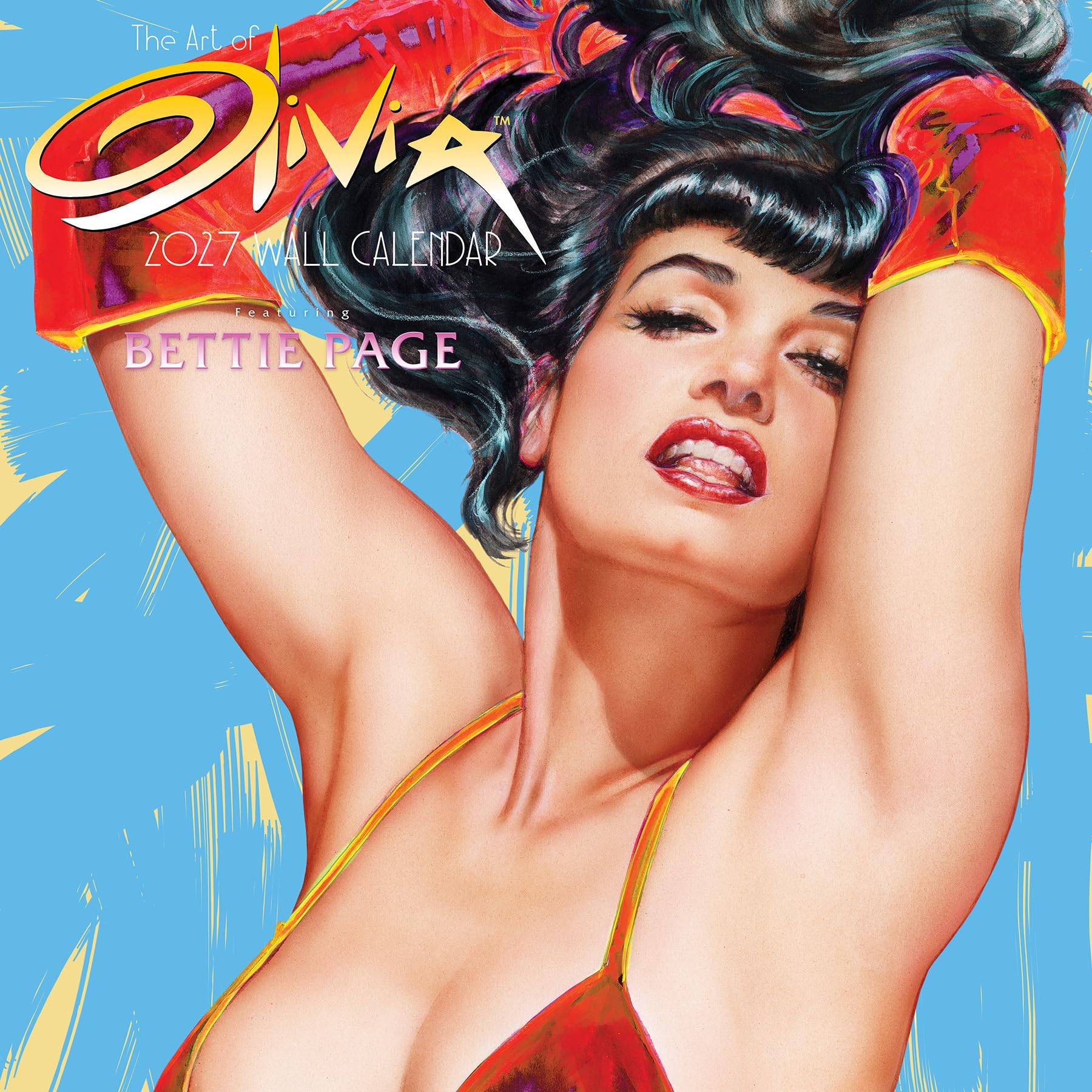 The Art of Olivia – 2027 Wall Calendar featuring Bettie Page