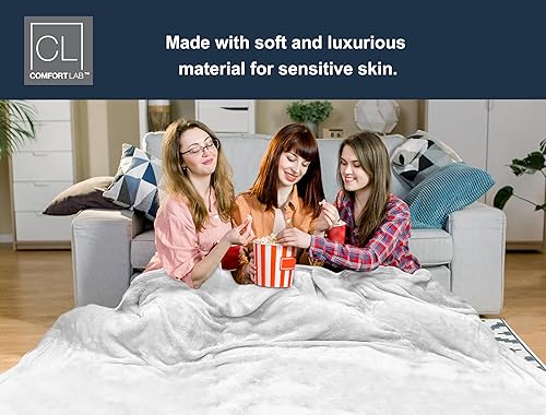 Miniatura 5 de Manta de franela de felpa, suave, ligera, manta de forro polar para regalo, para sofá, cama y decoración del hogar, manta de forro polar que no