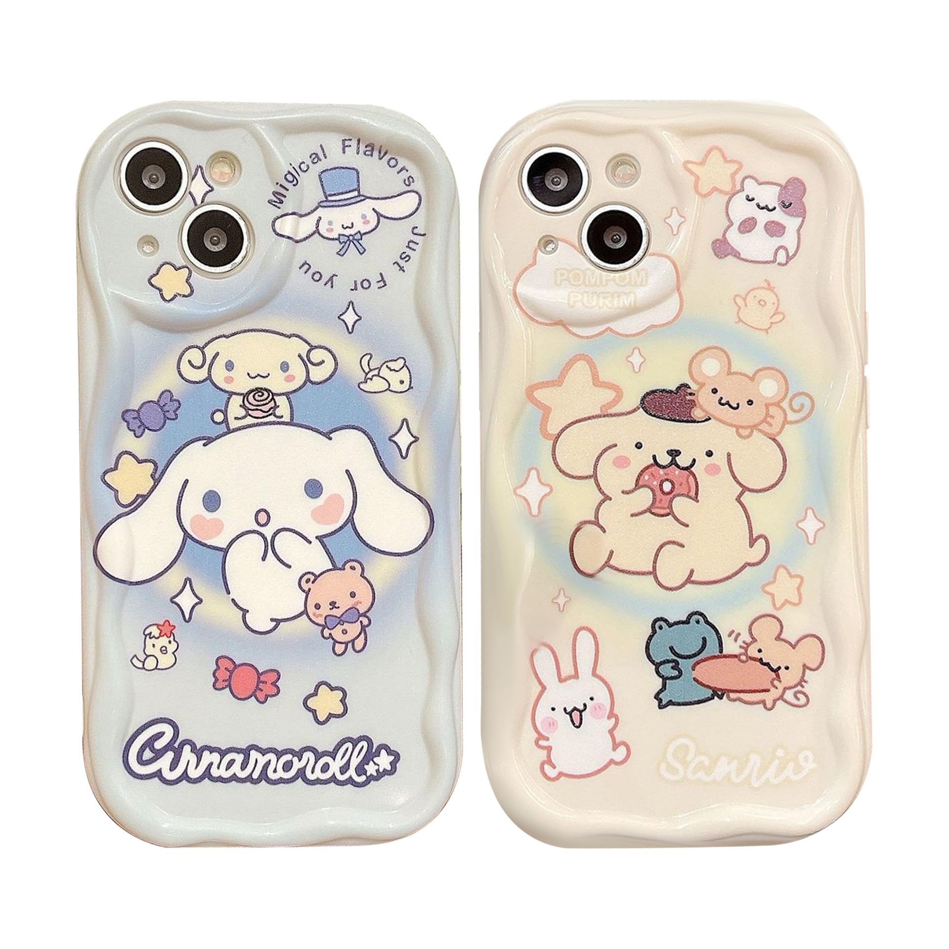 Amazon.co.jp: iPhone12 Pro Max 用 ケース ポムポムプリン 立体  