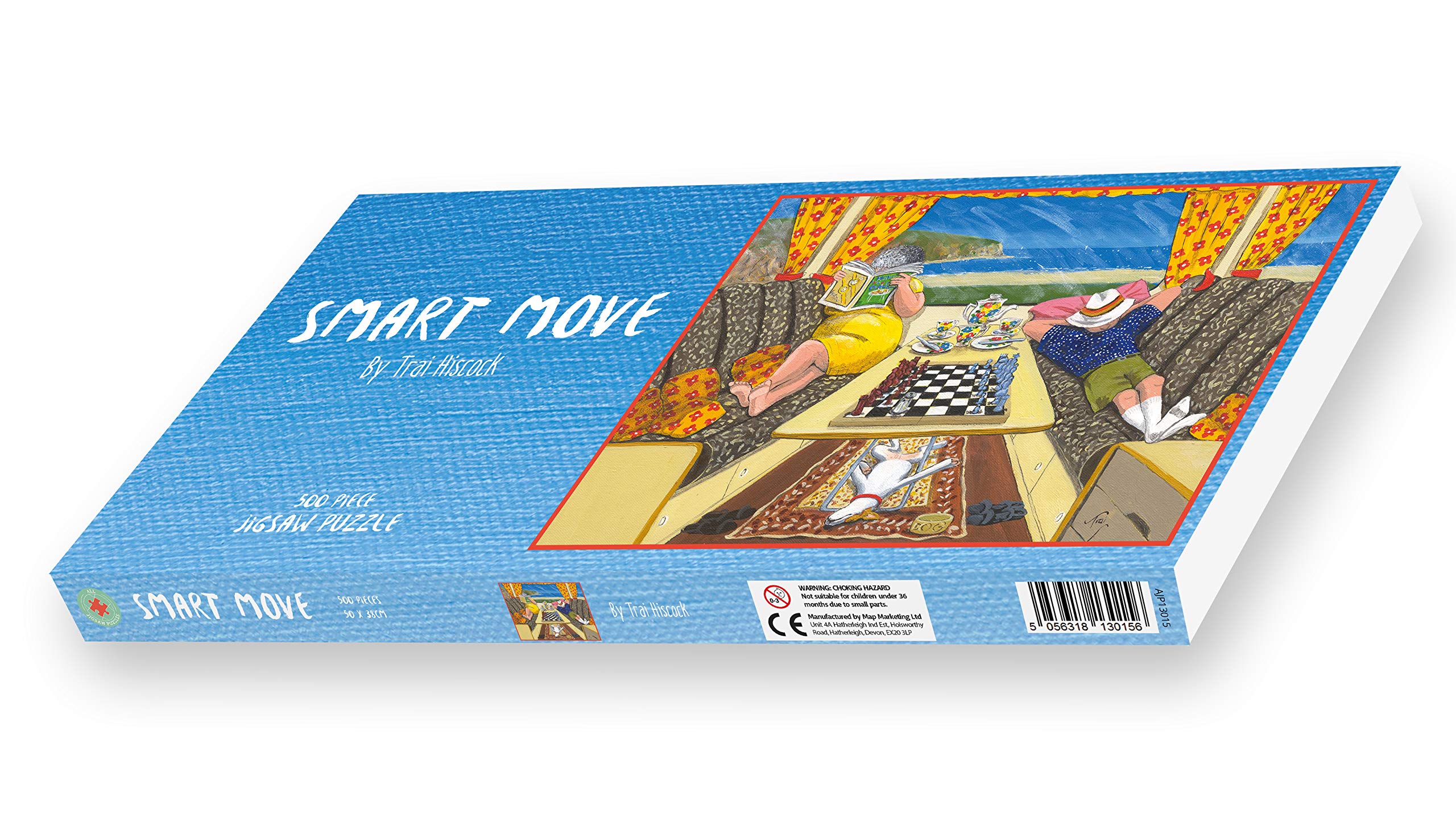 All Jigsaw Puzzles-Caravana Smart Move – The Camping Collection – TRAI Hiscock – Rompecabezas De 500 Piezas, Color Movimiento Inteligente, ( AJP13015