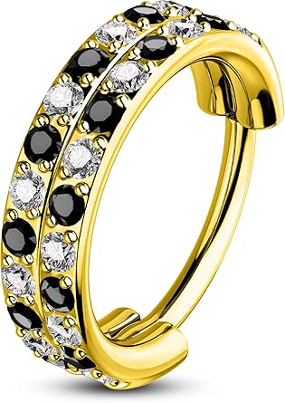 OUFER Body Piercing 3pcs Nose Piercing Studs 20G Christmas L