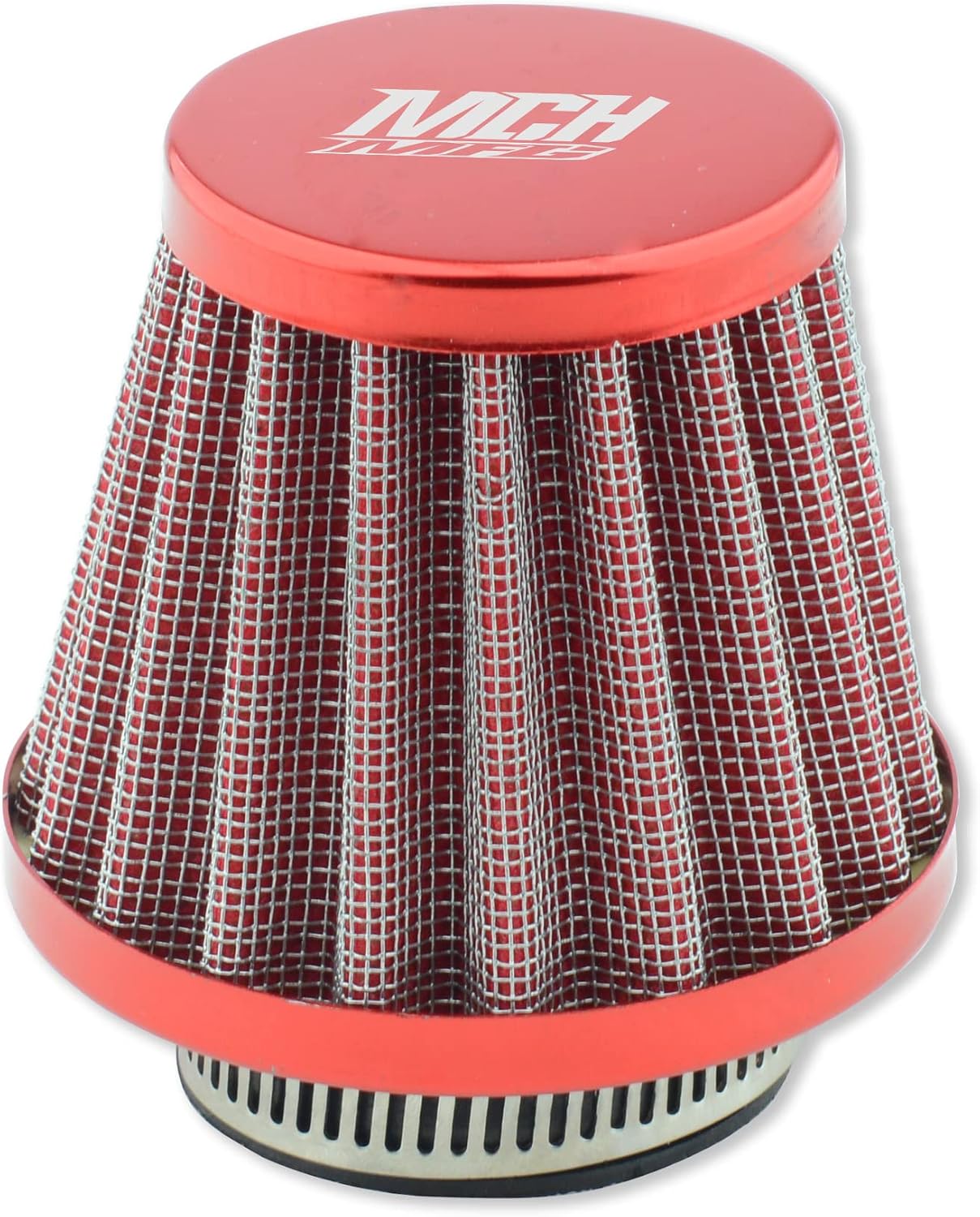 Motorcycle Air Filter 38mm for SSR 110cc 125cc Coolster CRF Dirt Pit Bike GY6 50cc Scooter Moped QMB139 Engine Parts (Black)