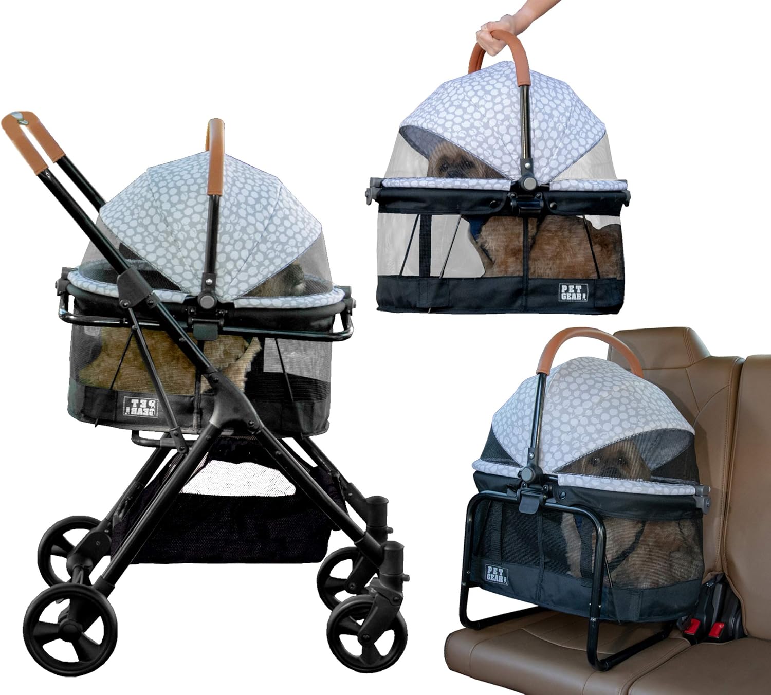 3 in 1 pet stroller