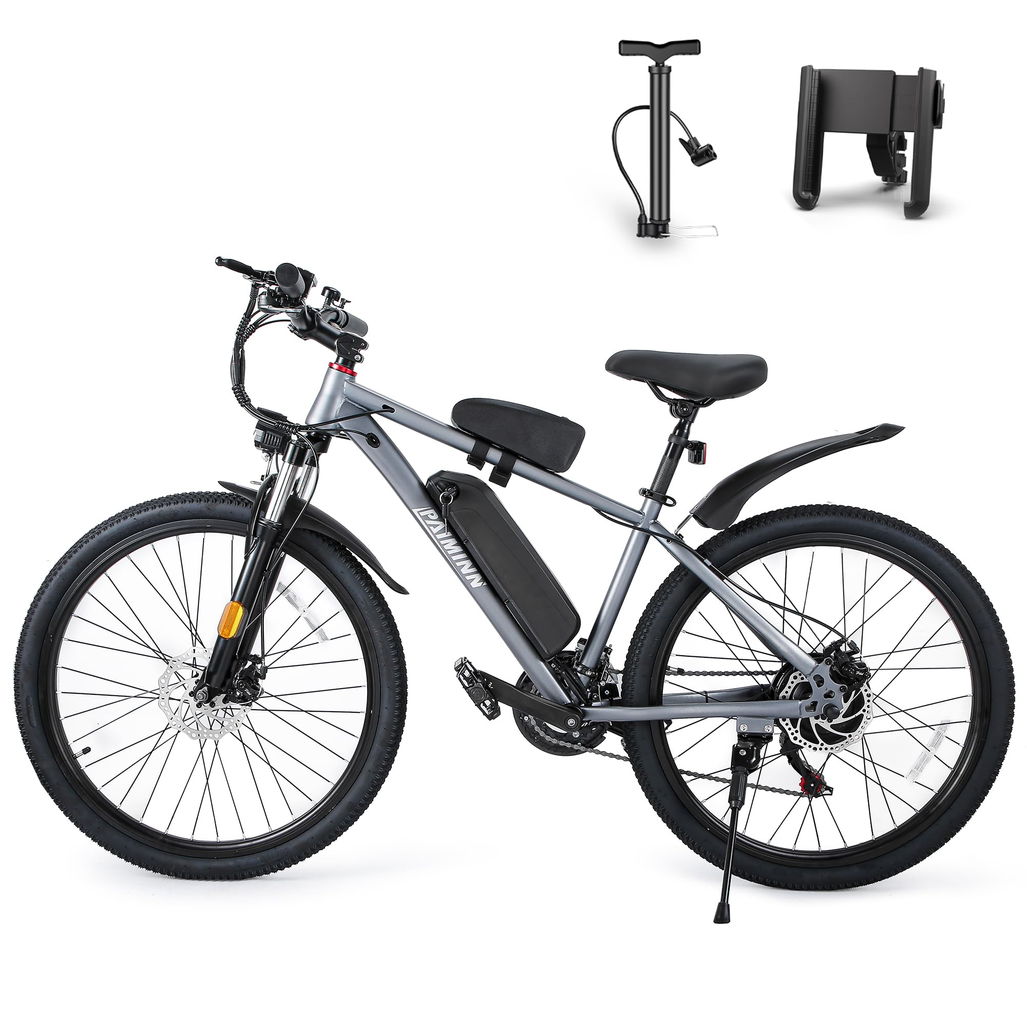 Amazon | 電動アシスト自転車 26インチ マウンテンバイク