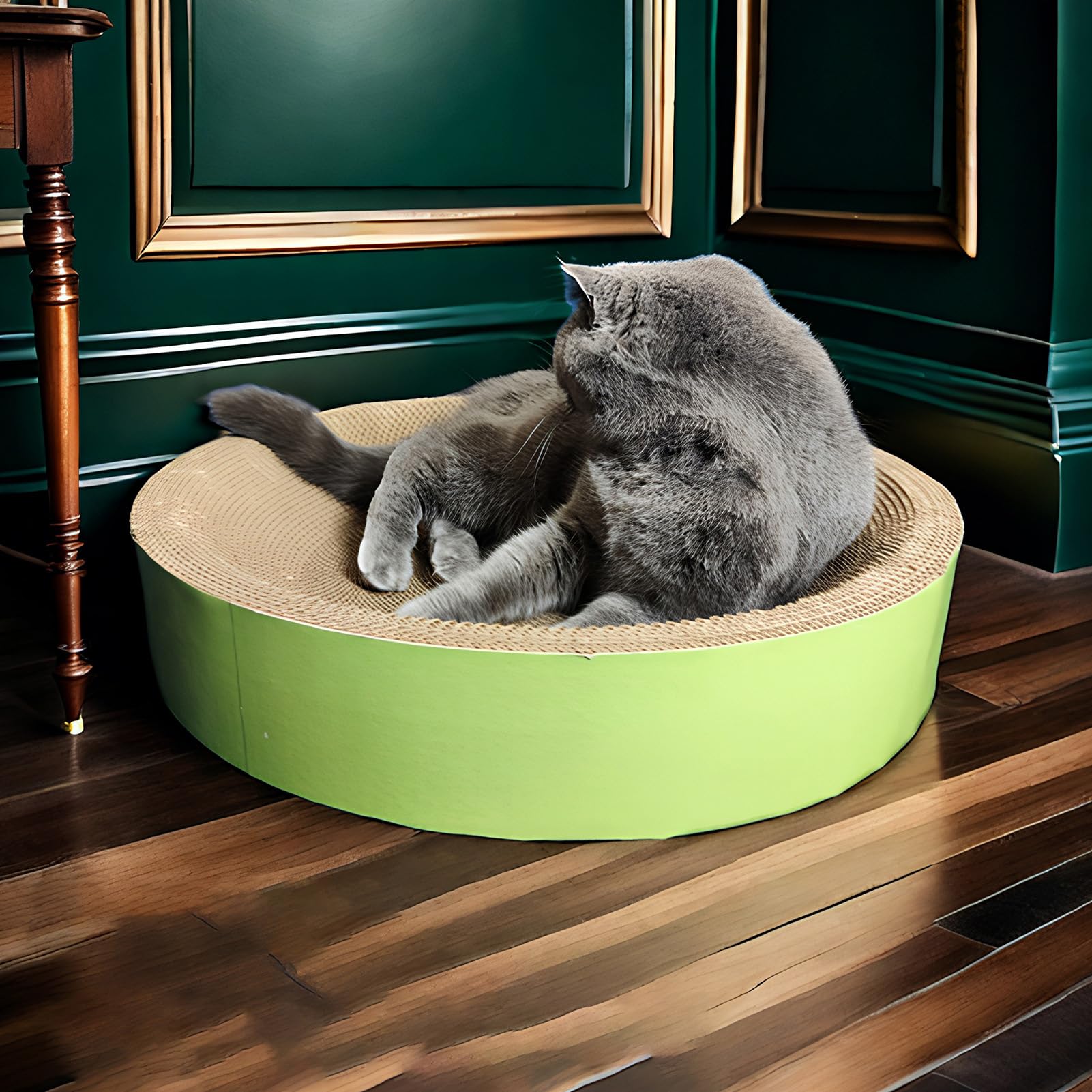 Griffoir rond pour chat