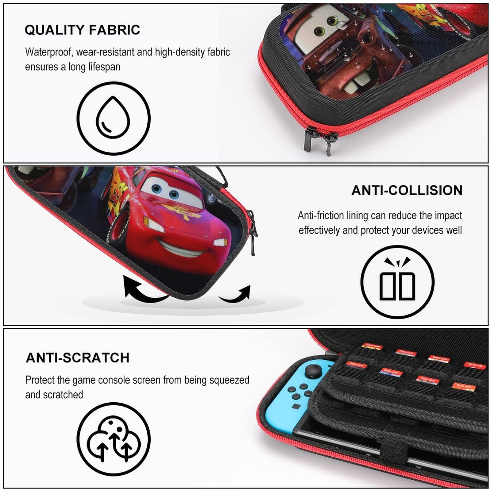 Amazon.co.jp: カーズ switchケース スイッチケース スイッチ
