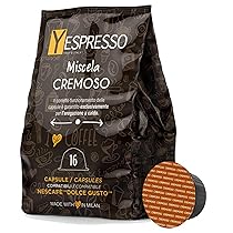 160 Capsule Compatibili con Dolce Gusto Nescafè Miscela Cremoso – 10 confezioni da 16 capsule