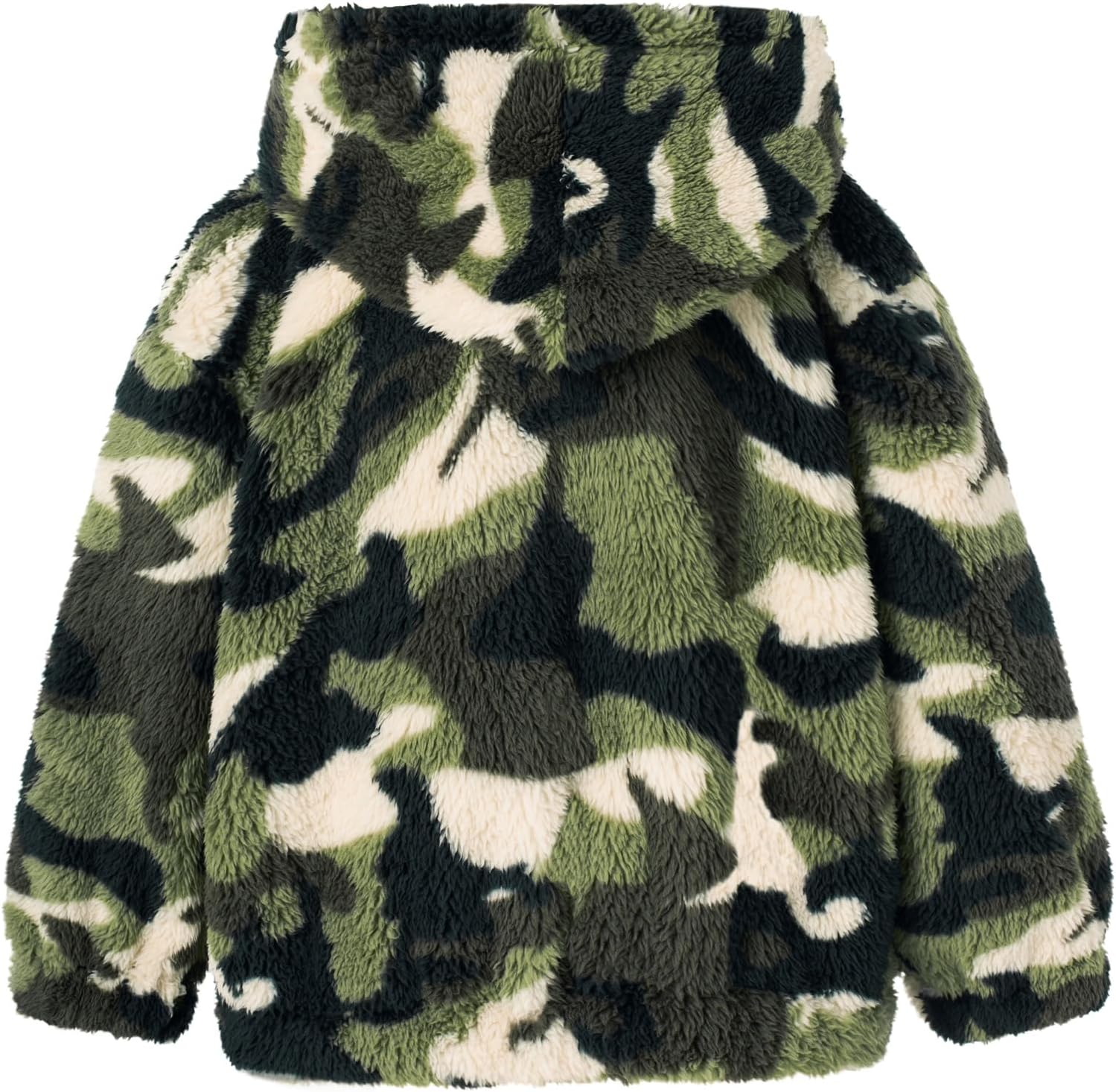 GRACE KARIN Tween Girls' Fleece Jackets & Coats Size 12-14 Fall Winter Outwear Sherpa Coats - Image 7