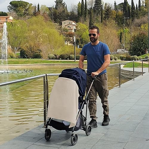 Miniatura 7 de RUIYUE Juego de 1 fundas de lactancia para lactancia materna y 5 almohadillas reutilizables de bambú orgánico para lactancia materna y bebé (D)