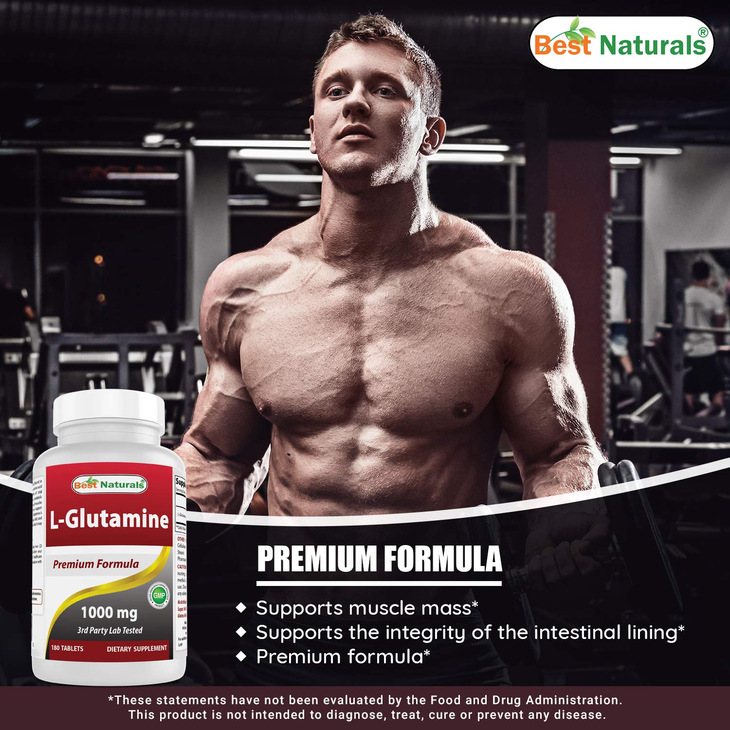 l carnitine and l glutamine together Amazon.com: Best Naturals L-Carnitine 1000mg & L-Glutamine 1000mg : Health  & Household