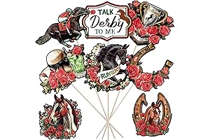 Derby Day Centerpiece Sticks