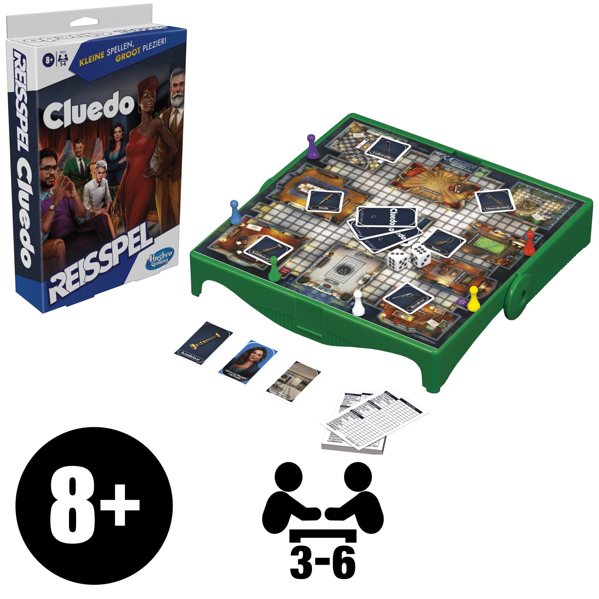 Cluedo - Jeu de Société Cluedo Road Trip - Version Française