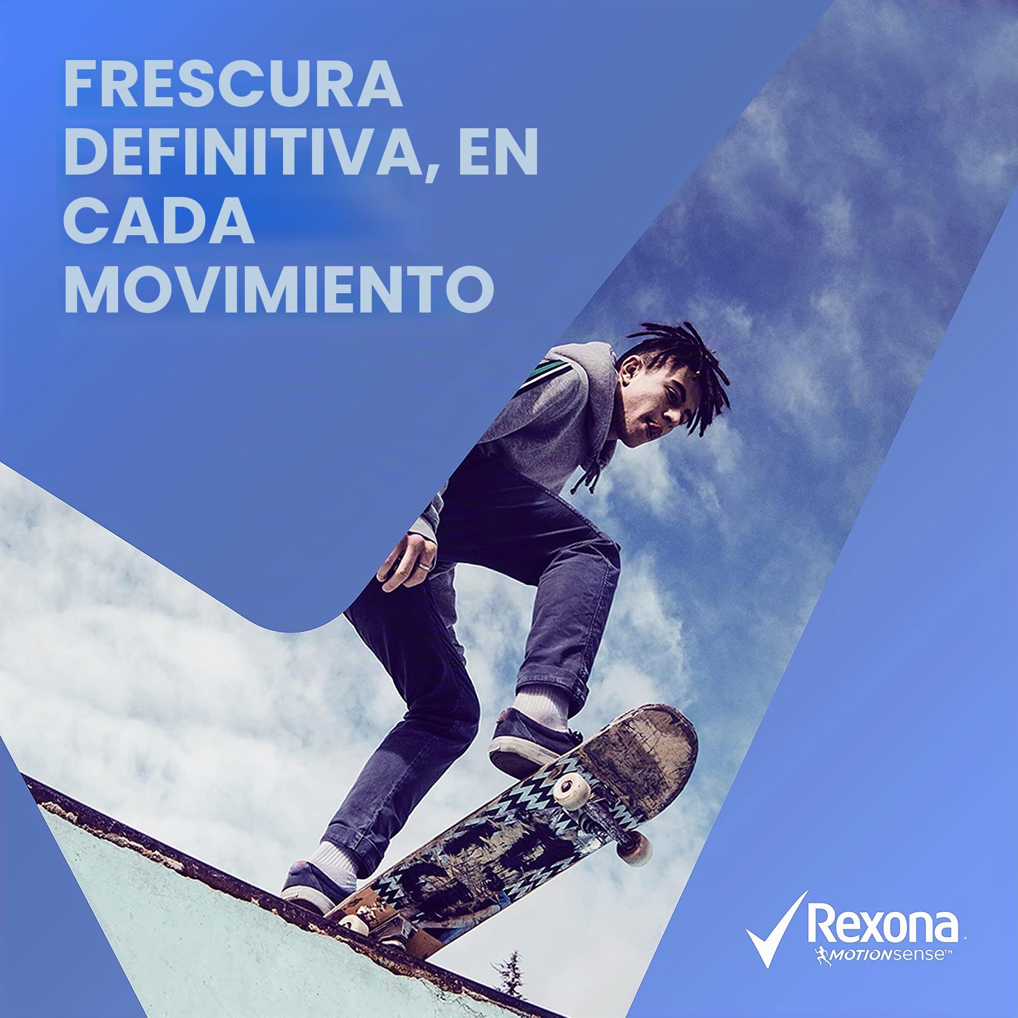 Rexona Cobalt Desodorante en spray para hombre, 6 unidades de 150 ml