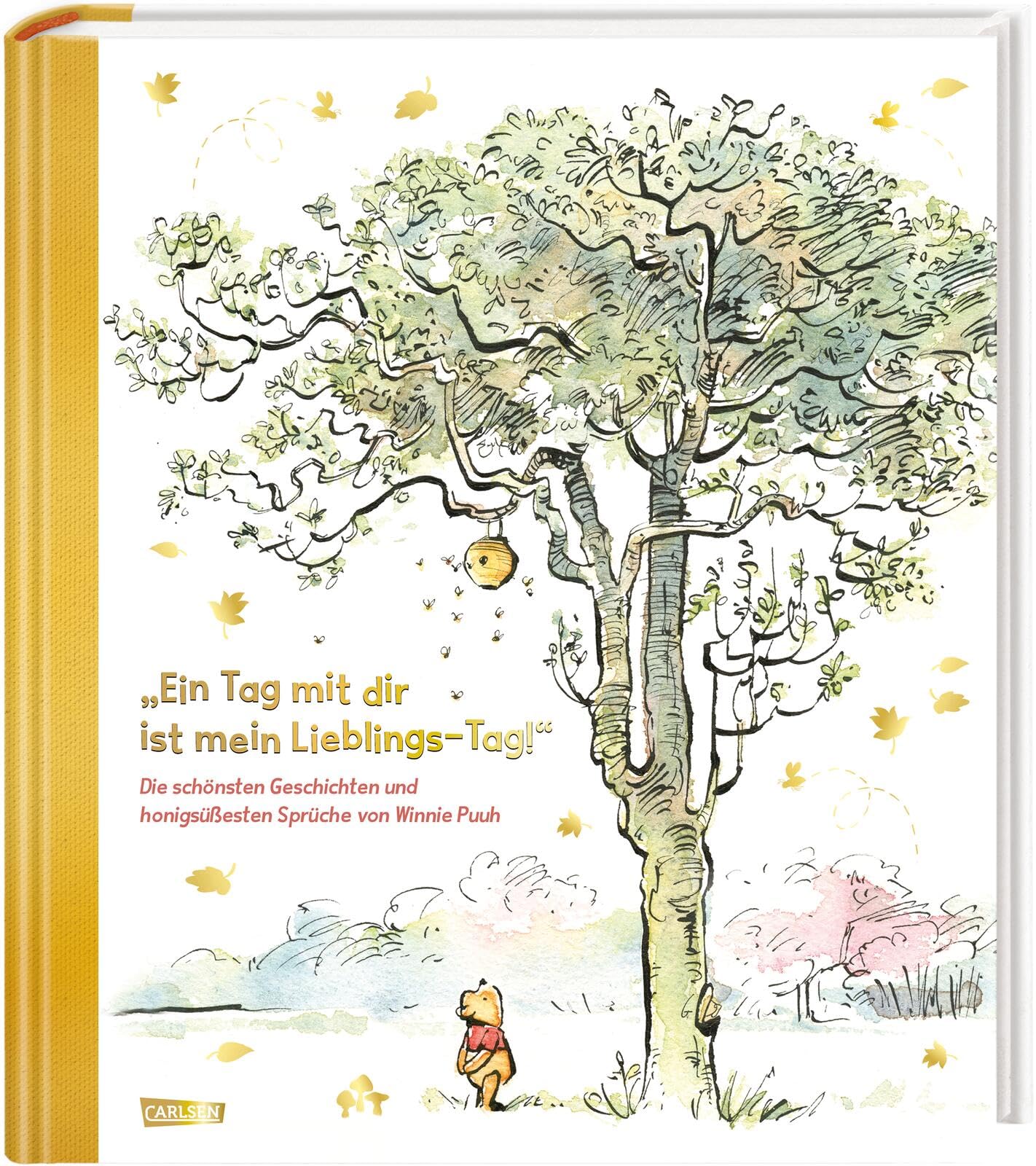 Disney Winnie Puuh: »Ein Tag mit Freunden ist mein Lieblings-Tag!«: Eine zauberhafte Geschichte mit den honigsüßesten Sprüchen von Winnie Puuh | edles Geschenkbuch mit Winnie Puuh