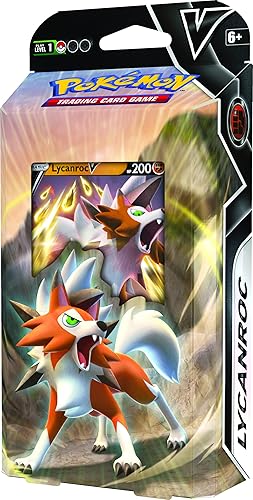 Miniatura 3 de The Pokémon Company Int. Inc. | JCC Pokemon: Barajas Combate V Lycanroc | Juego de cartas | A partir de 6 años | 2 jugadores | 10 minutos de tiempo