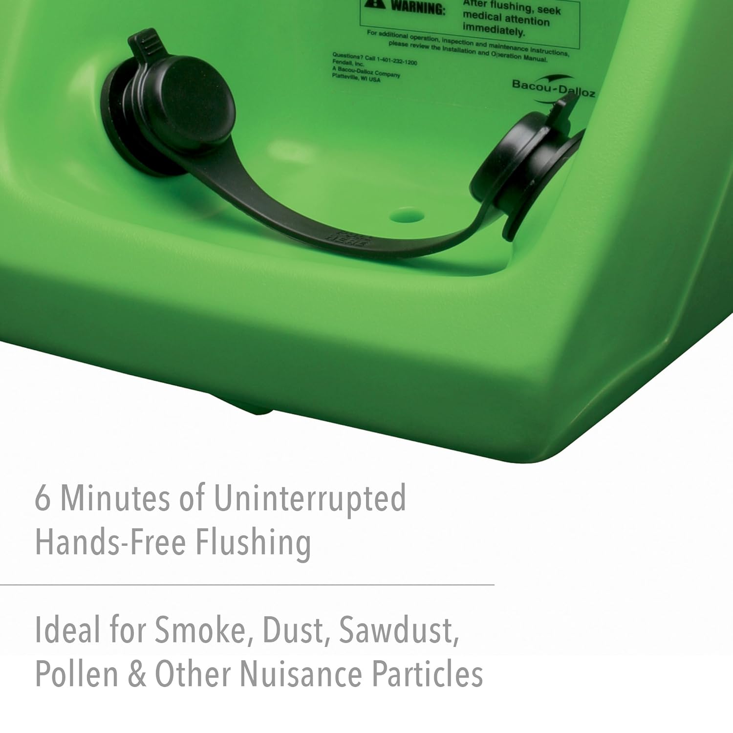 Fendall Porta Stream I 6-Gallon (22.7 L) Refillable Secondary Emergency Eye Wash Station (with 70 oz. / 2.07 L Saline Concentrate): Science Lab Eye Wash Units: Industrial & Scientific