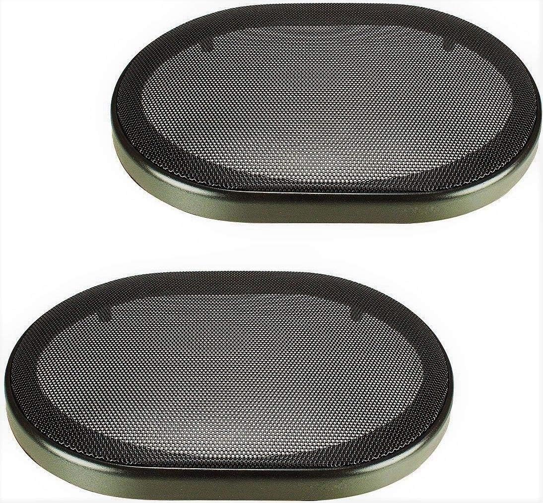 6" x 9" Universal Steel Mesh Protective Speaker Grills-Pair