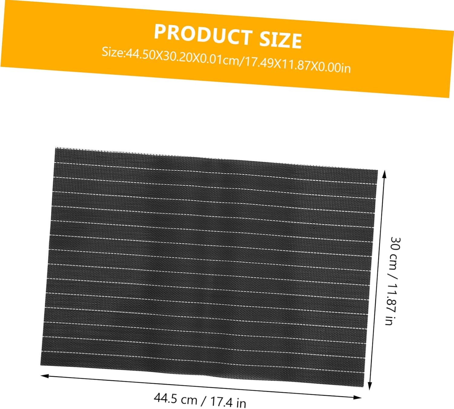 Luxshiny 6pcs Heat-Resistant PVC Pan Mat Insulated Placemats for Dinner Table Kitchen Cup Mats Non-Slip Tumbler Pads