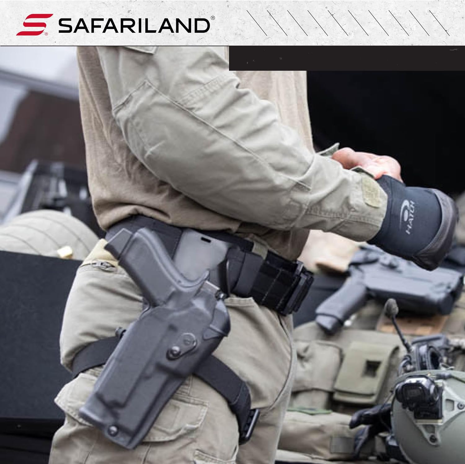 Bianchi, 7200 AccuMold Duty Belt, Large, Black (17382) - Image 2