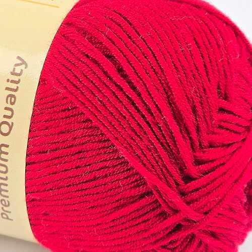 Miniatura 3 de Yonkey Monkey - Hilo de lana de Tencel, 70 % bambú, 30 % algodón, ganchillo, suministros de punto de calidad más suave, hilos de tela ligeros y