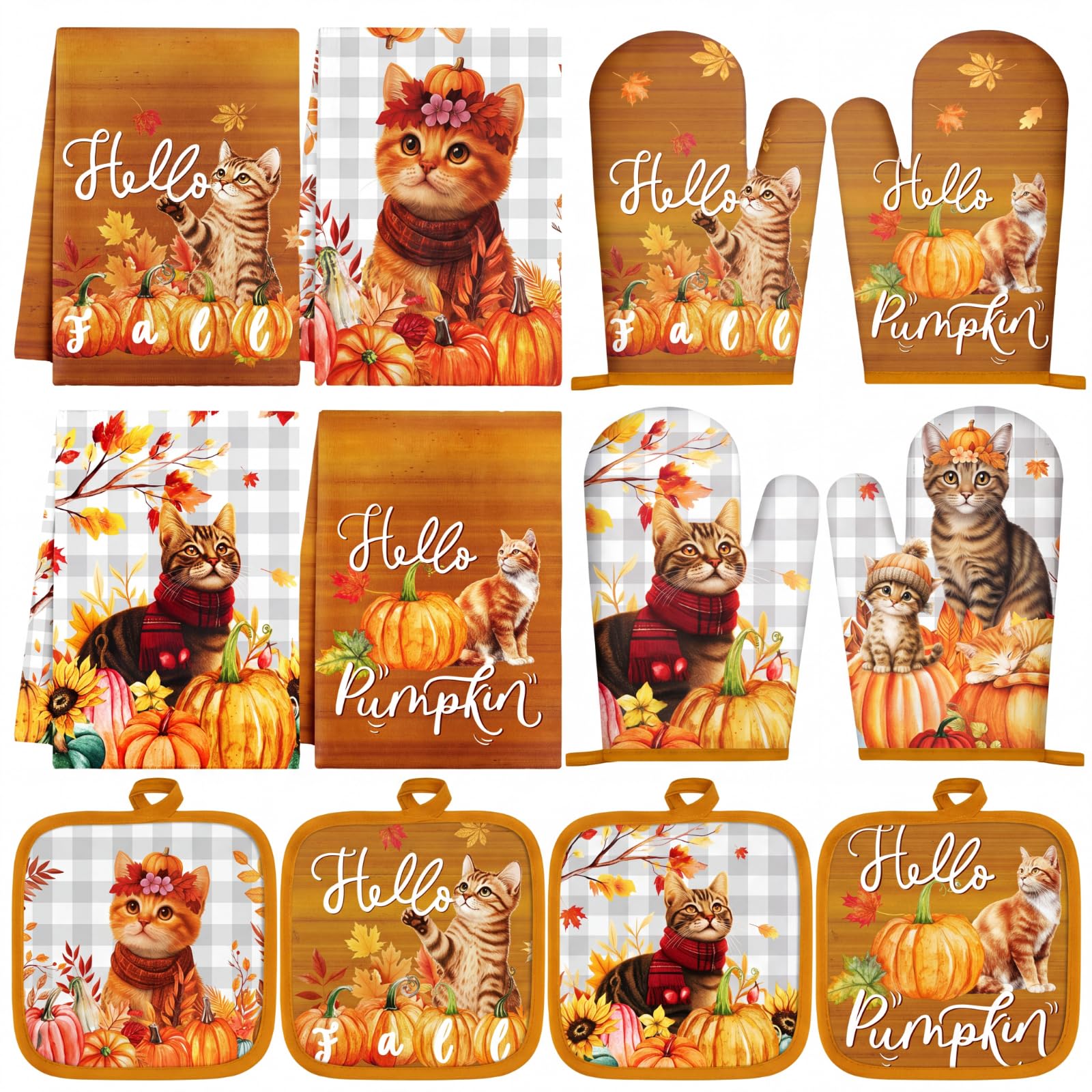 SiliFine Halloween Kitchen Accessories - Set of 12 -26 SiliFine Halloween Kitchen Accessories - Set of 12 -26