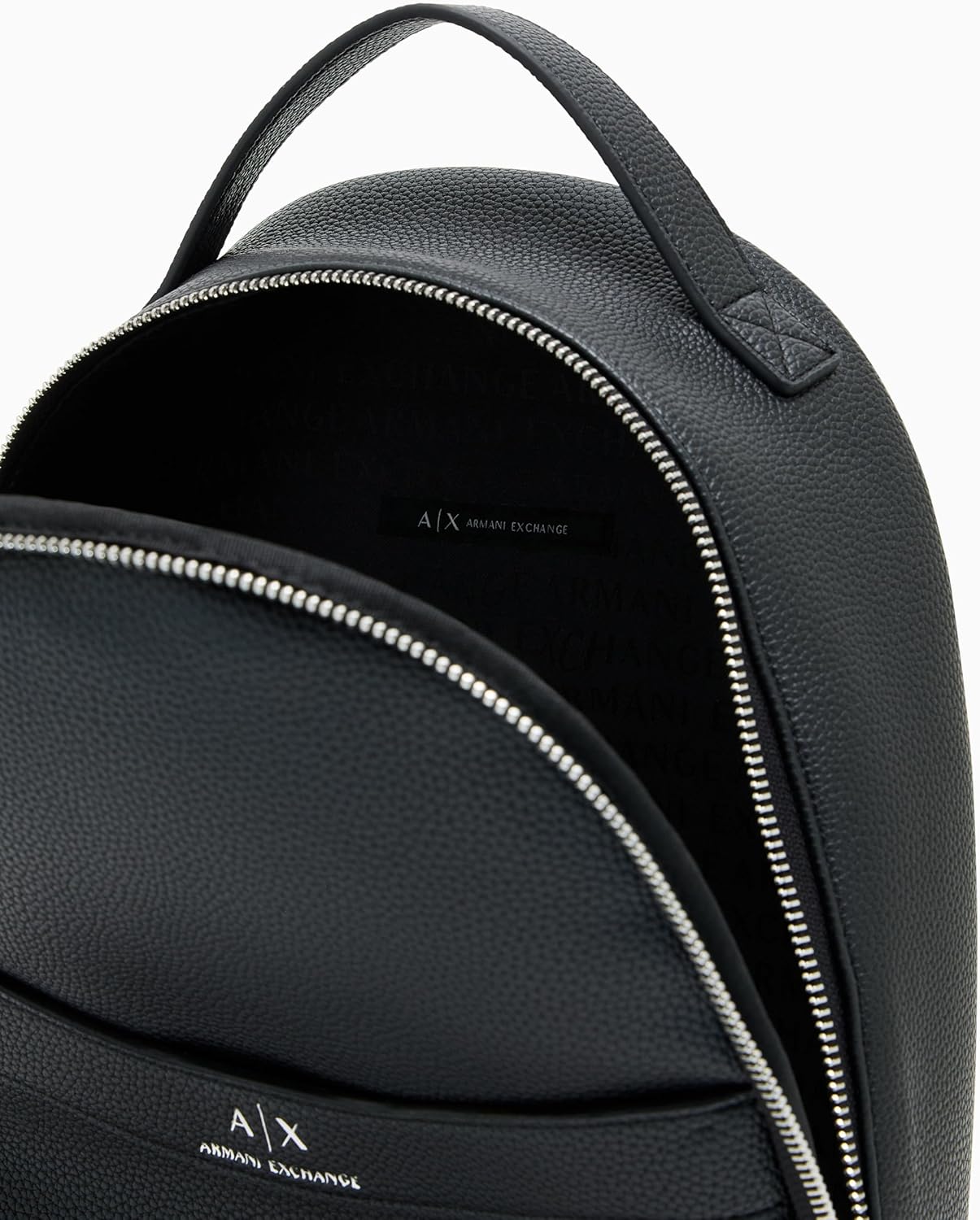 Armani Exchange Women's Wave Backpack, Black, One Size - Image 2