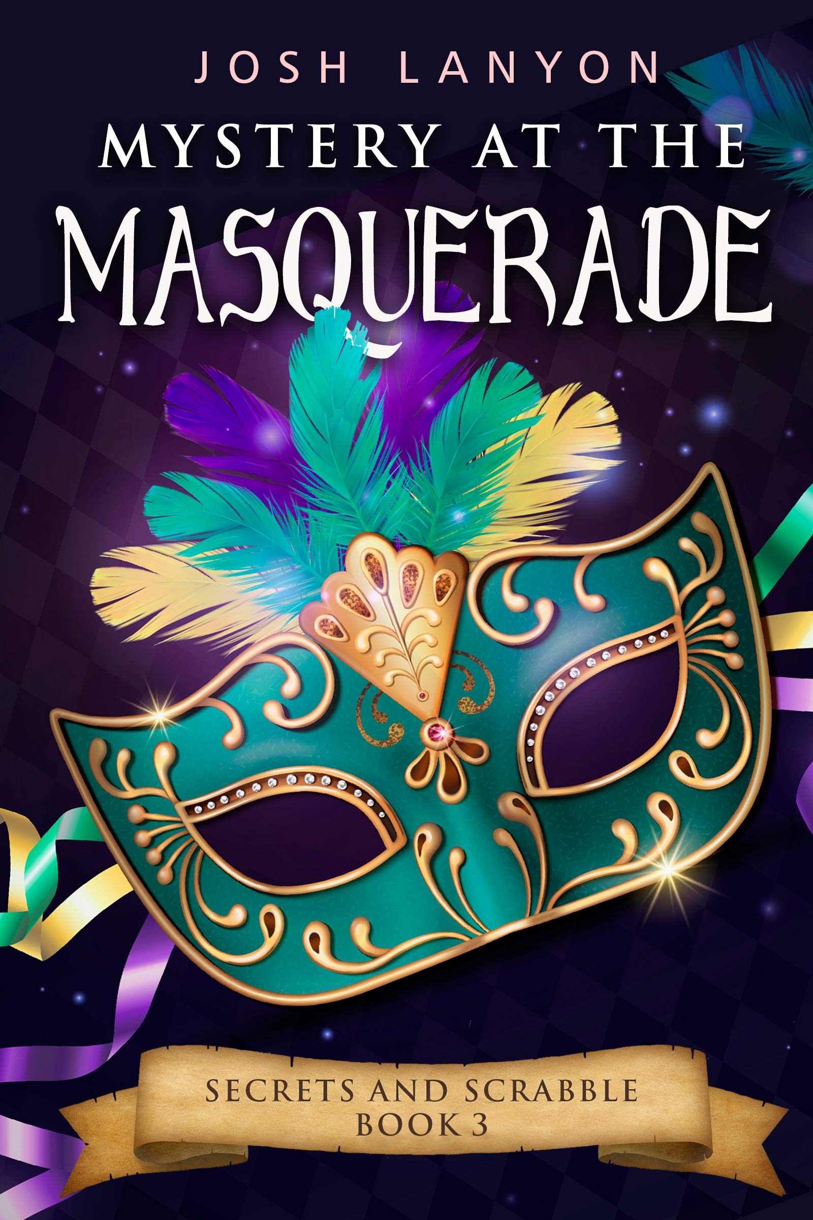 Mystery at the Masquerade: An M/M Cozy Mystery (Secrets and Scrabble Book 3)