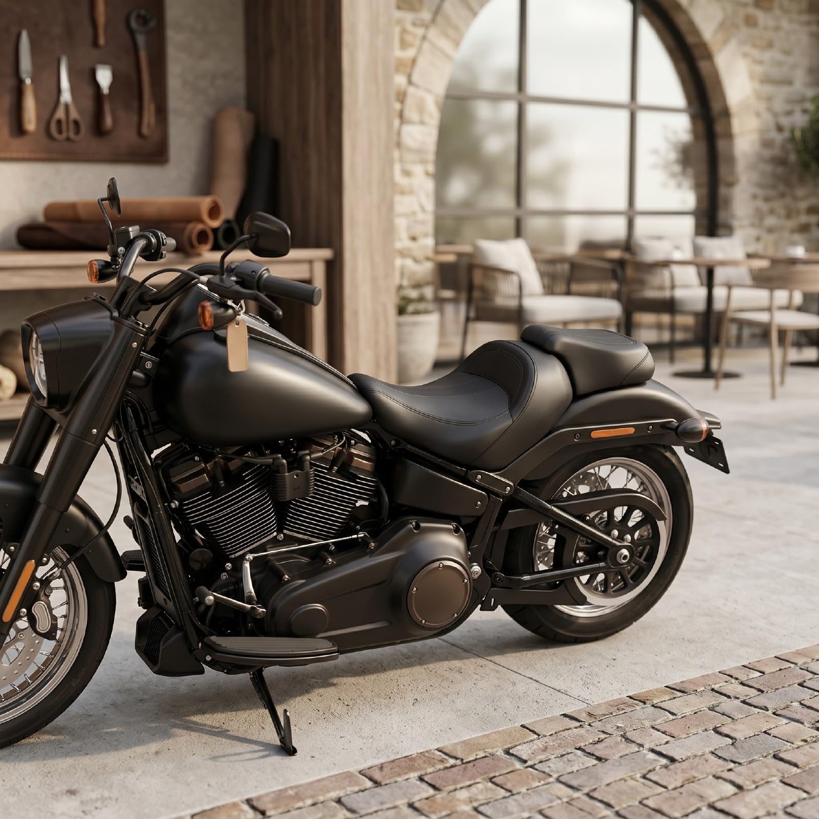 Aramox Podwójne Siedzenie Motocyklowe do Zestawu na Lata 2023-2025 Touring