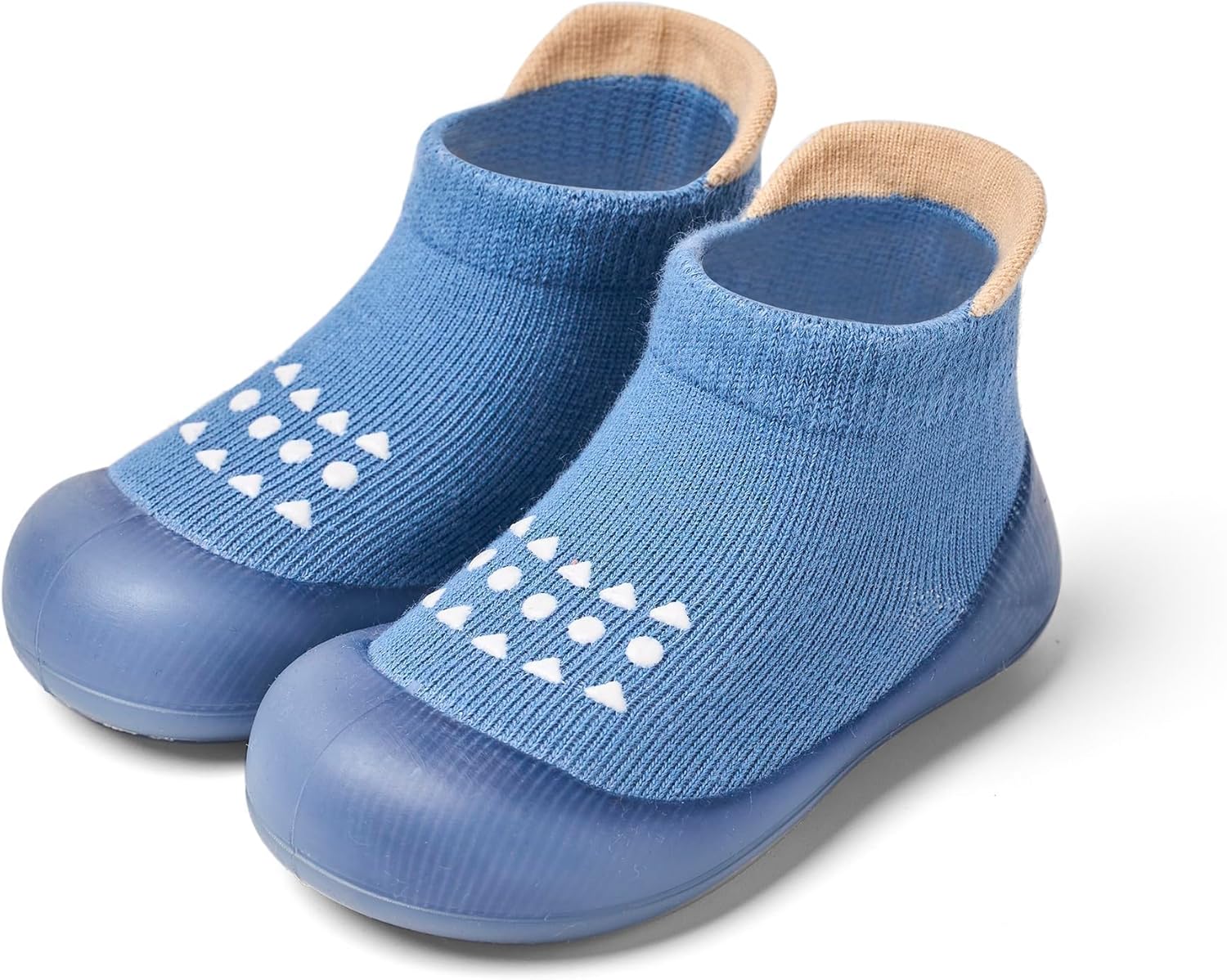 Bearbay Baby Sock Shoes Baby Walking Shoes Infant Non-Slip Breathable Slippers with Soft Rubber Sole Baby Boys Girls Sneakers