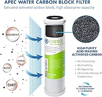 Vista 3 de APEC Water Systems FILTER-MAX-ES75 75 GPD Juego de filtros de repuesto completo de alta capacidad para Essence Series Sistema de filtro de agua
