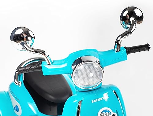 Miniatura 6 de Honda - Juguete oficial Metropolitano azul para niños, mini ciclomotor eléctrico alimentado por batería de 6 voltios, seguro para niños y niñas de 3