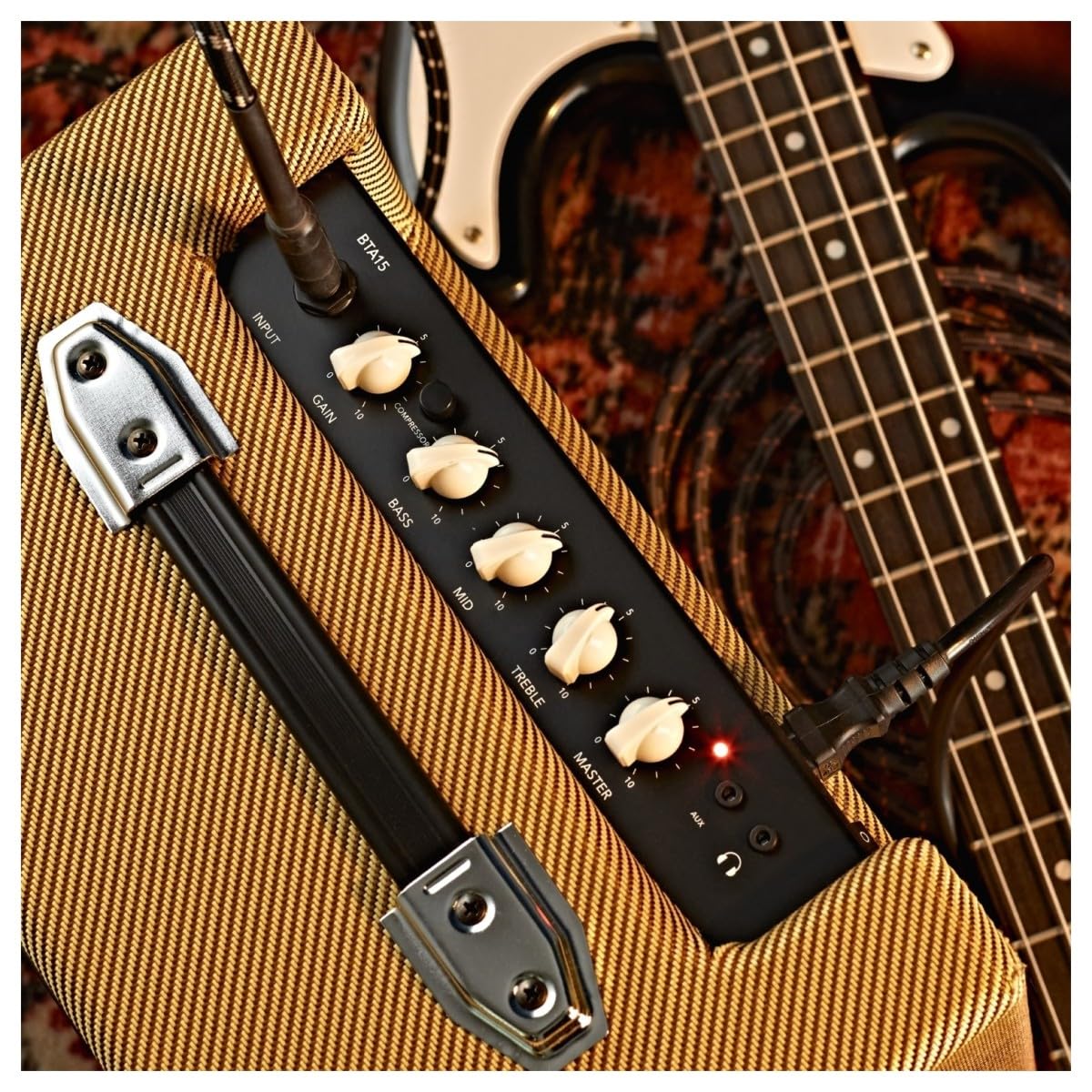 15W Tweed Bass Combo Verstärker von Gear4music