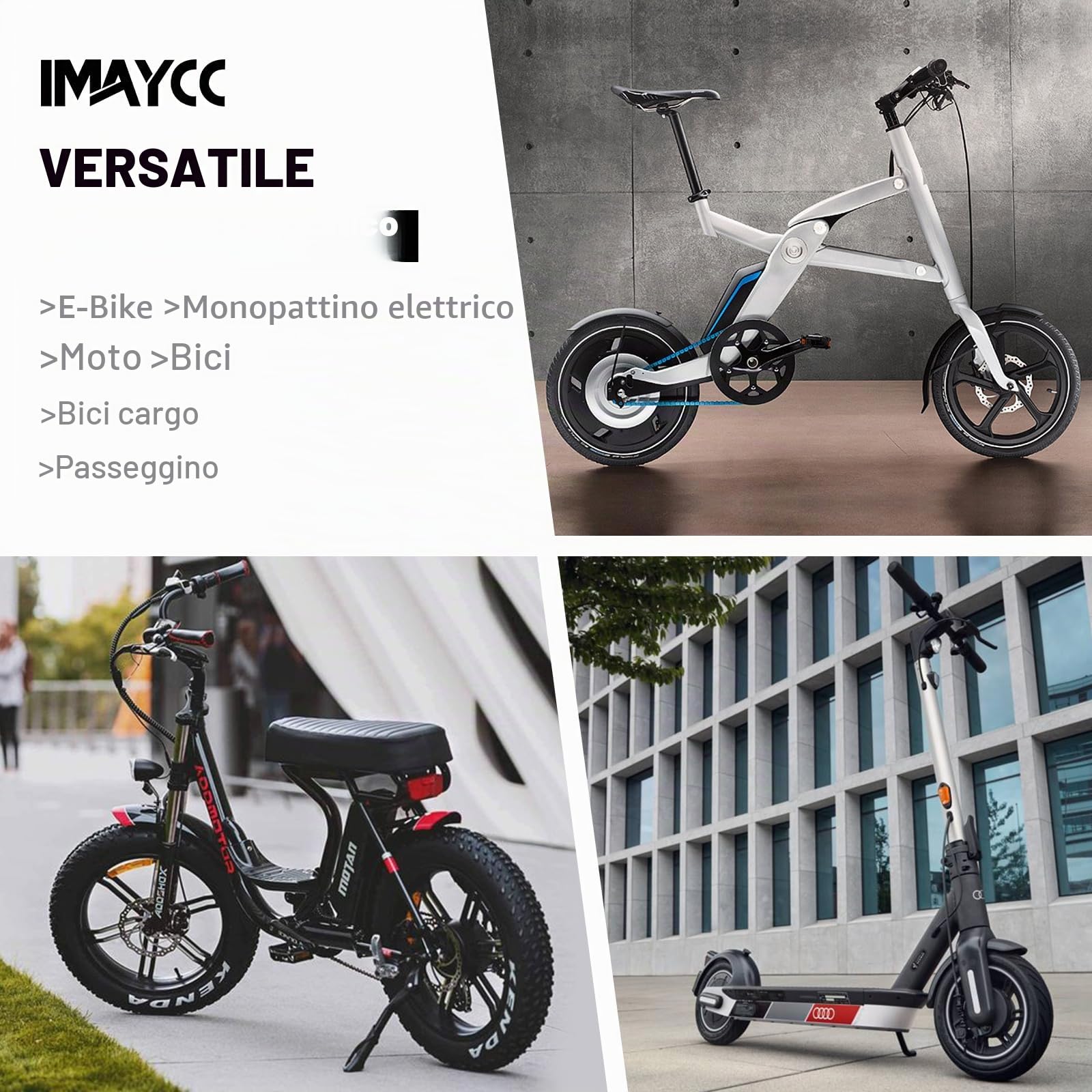 Catena Bicicletta Antifurto IMAYCC, Lucchetto Monopattino Elettrico, Resistente Al Taglio E Con Silicone, Lucchetto Bicicletta ad alta sicurezza per monopattino, Segway, Ninebot, Xiaomi, NIU,Ecc.