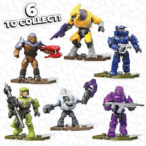 Miniatura 2 de Mega construx Halo, Micro figuras, Serie Foxtrot, Paquete sorpresa