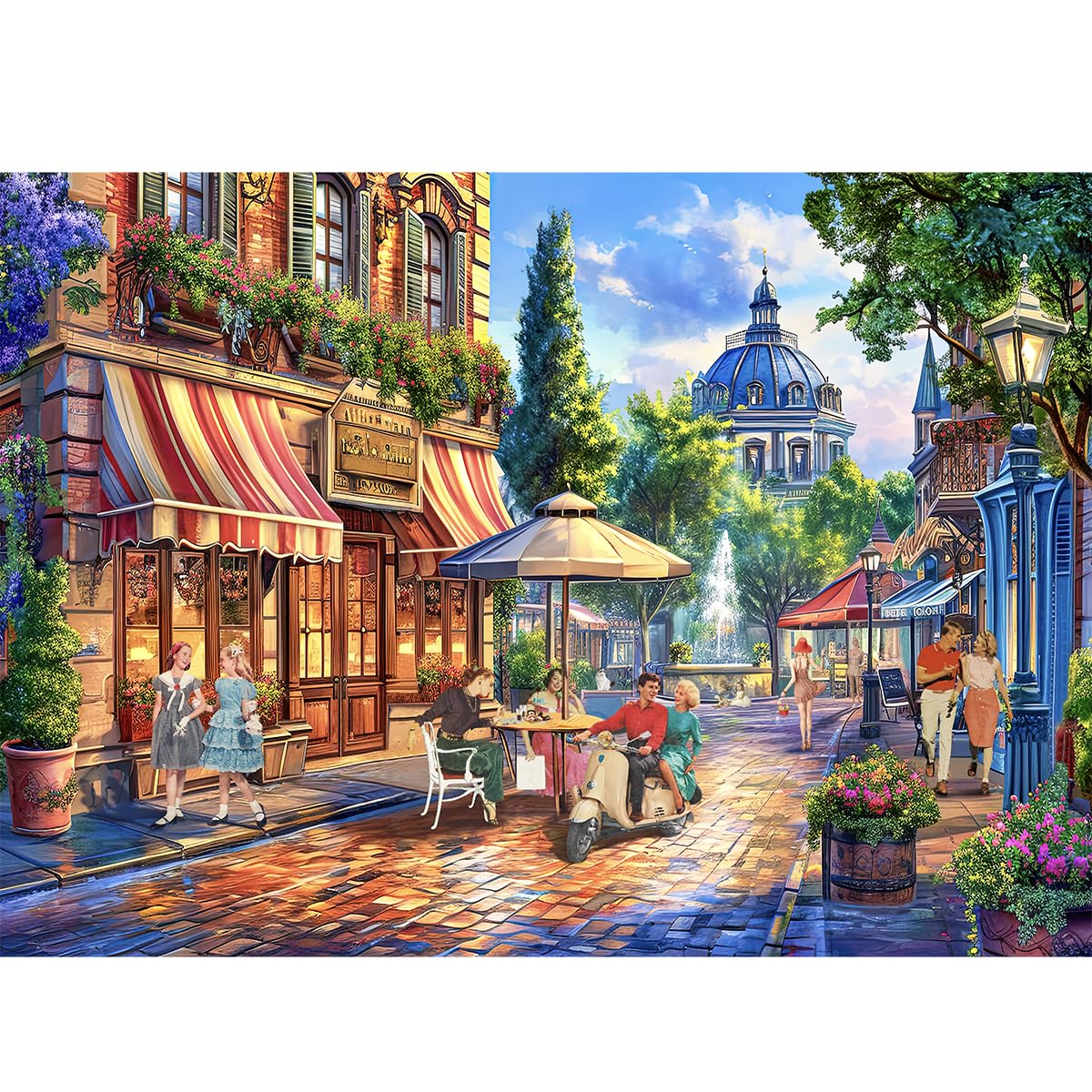 HUADADA Puzzle 1000 Teile