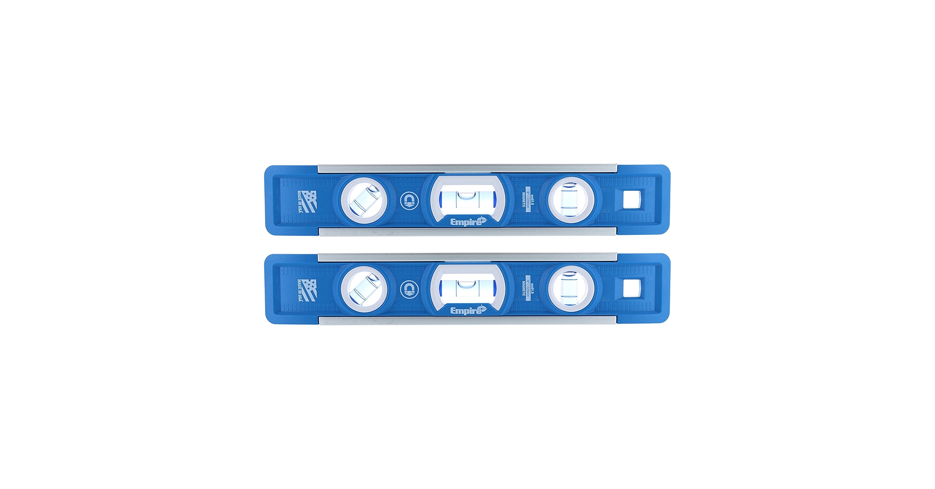 Milwaukee Electric - 9 Magnetic Torpedo Level 2 Pack